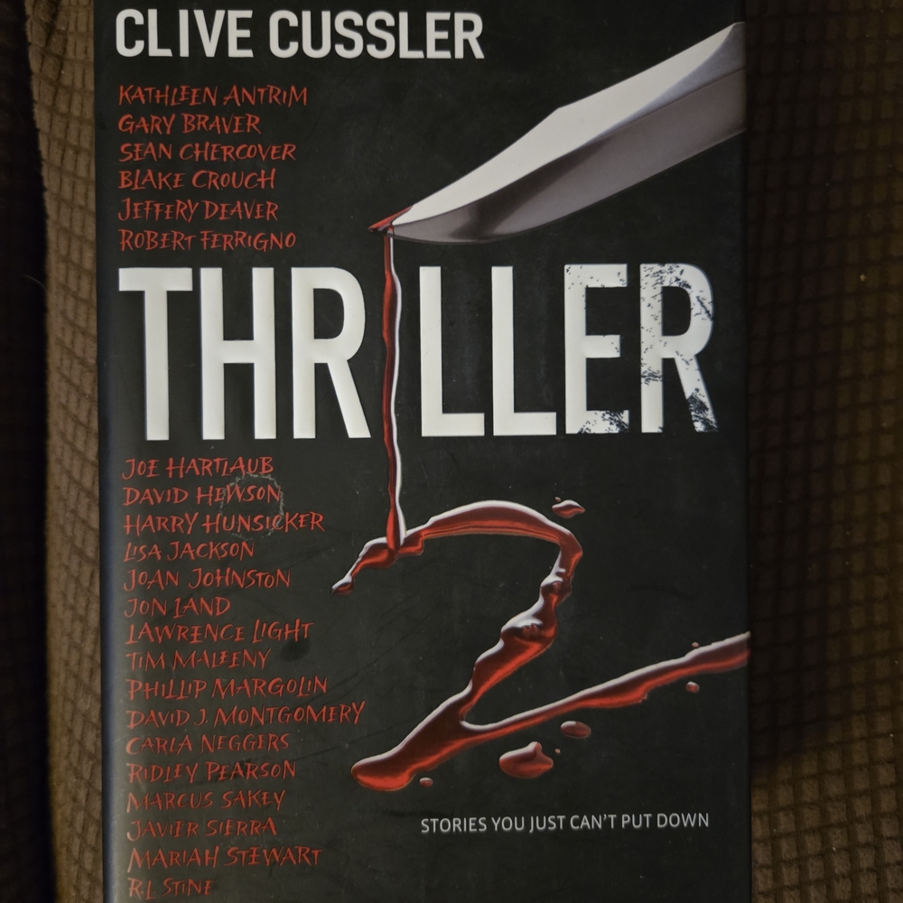 Clive Cussler Thriller Anthology Book